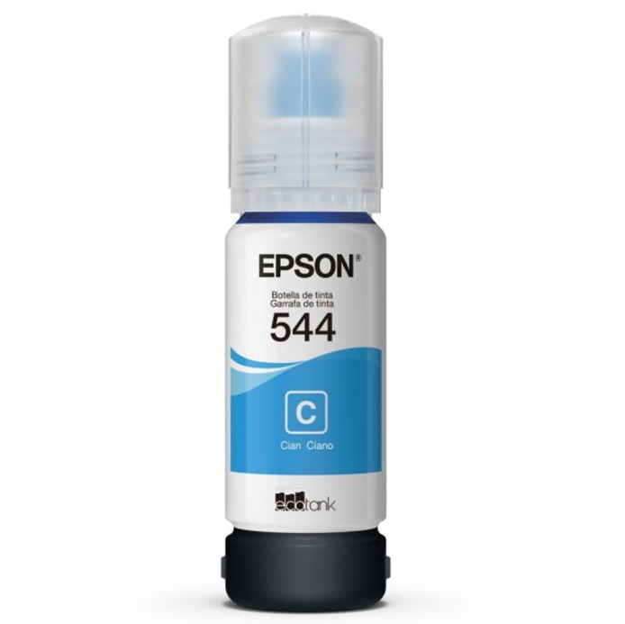 EPSON 544 (T544220) CYAN - BOTELLA DE TINTA CIAN PARA MODELO EPSON L110, L3110, L3150, L5190